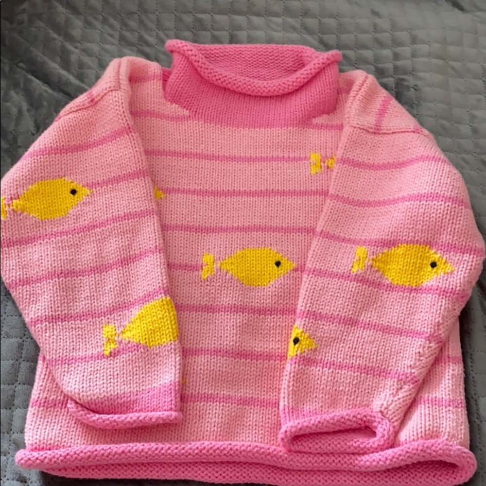 Clause Girls NWOT Classic striped sweater